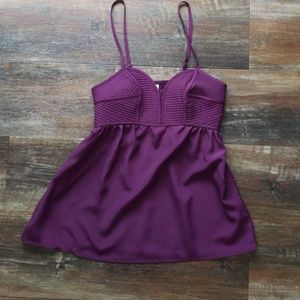 Purple tank top